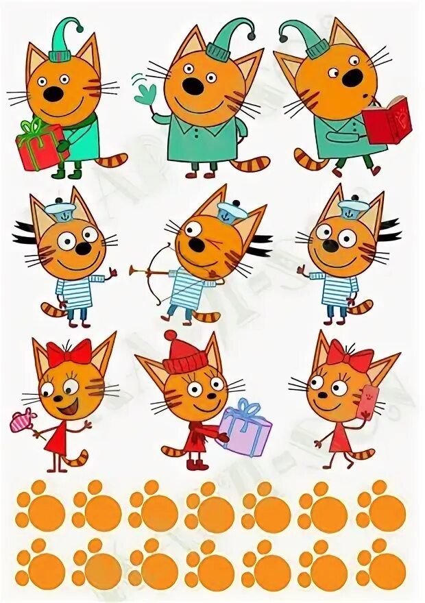 отпечаток лапы собаки. три кота мультсериал. 3 кота. три кота сахарная печать. три кота надпись.