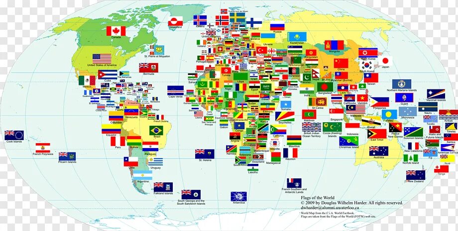 Карта с флагами. Карта с флагами стран. Флаги государств на карте.