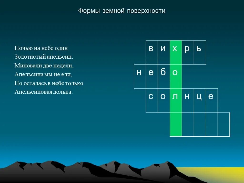 Формы земной поверхности. Формы земной поверхности 2 класс. Формы земной поверхности 4. Формы земной поверхности задания. Формы земной поверхности тест презентация