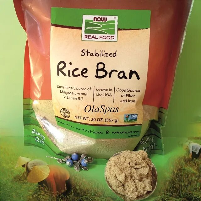 Rice bran. Now foods рисовые отруби. Stabiliser (food).