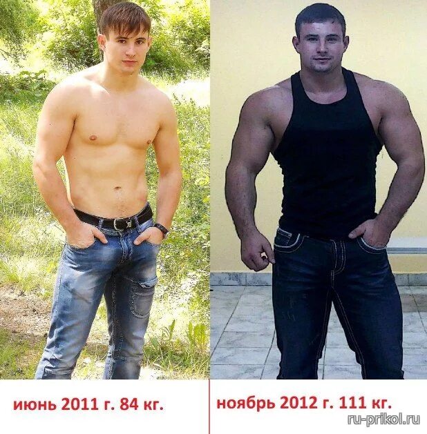 Годы тренировок. До и после тренировок. Год тренировок до и после.