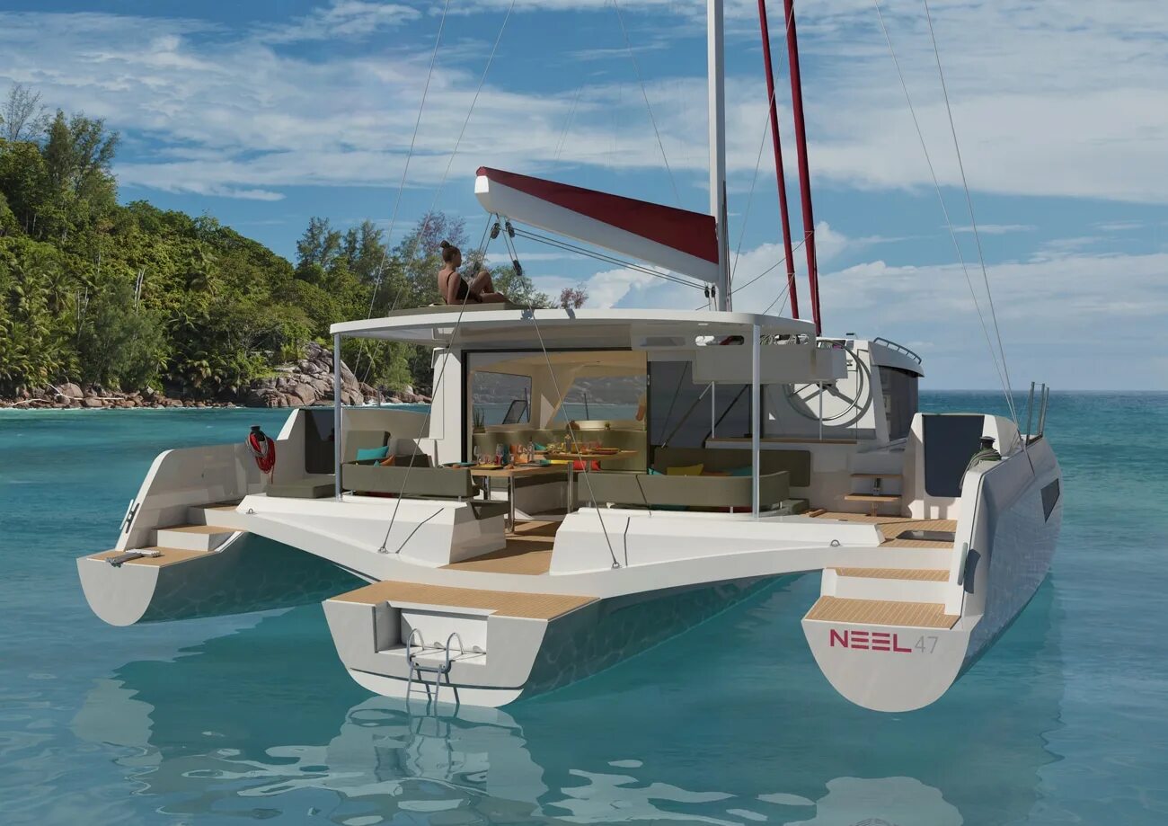 Тримаран. Парусная яхта тримаран. Тримаран парусный. Neel 65 тримаран. Тримаран corsair 970.