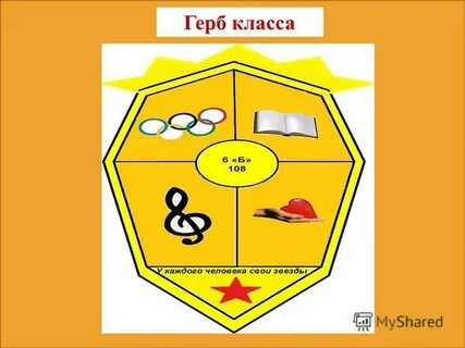 Герб класса 6 класс