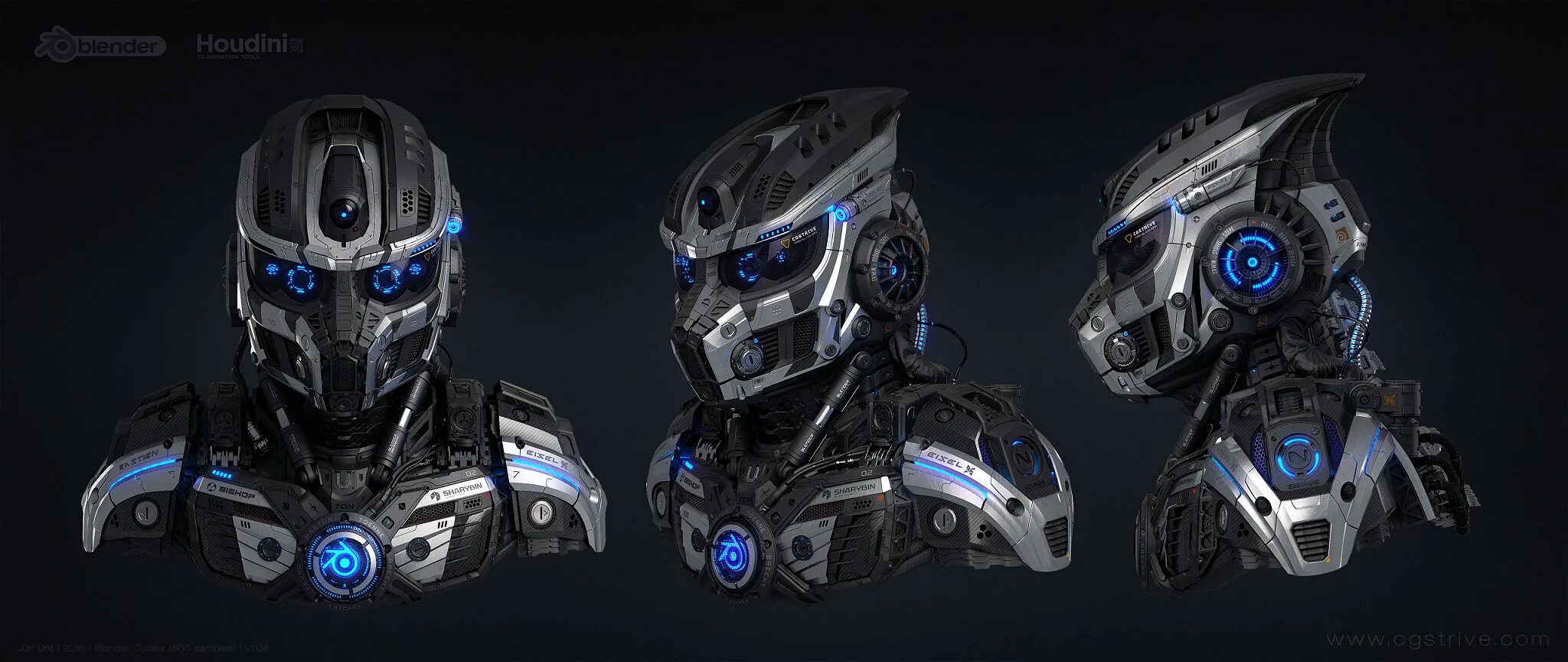 Honor r2 rob 01. Маска Sci-Fi экзо шлемы. Блендер 3д scifi. Крутые роботы. Робот концепт.