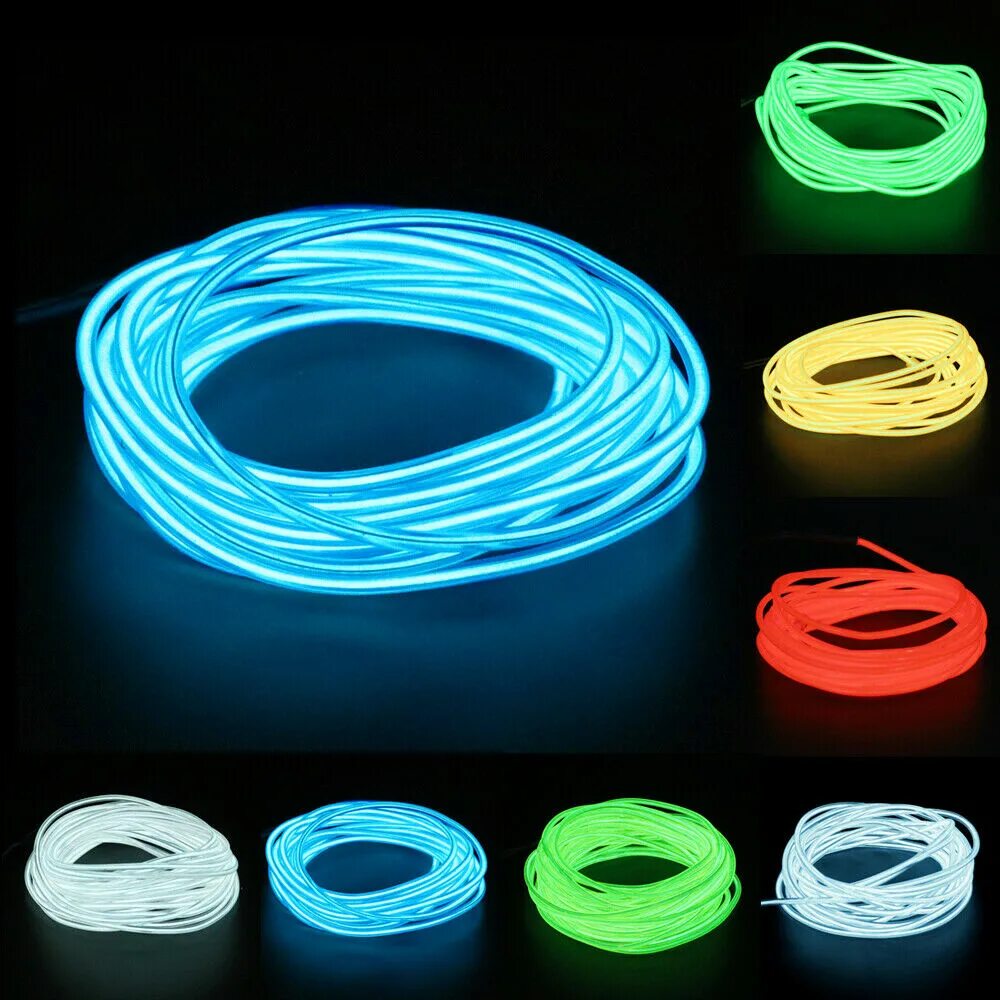 Неоновая гибкая лента Neon flexible strip Light 12v 5м. Лента неоновая 5м + адаптер. Неоновая светодиодная led лента гибкий неон 5м. Гибкий неон (Ice Blue).