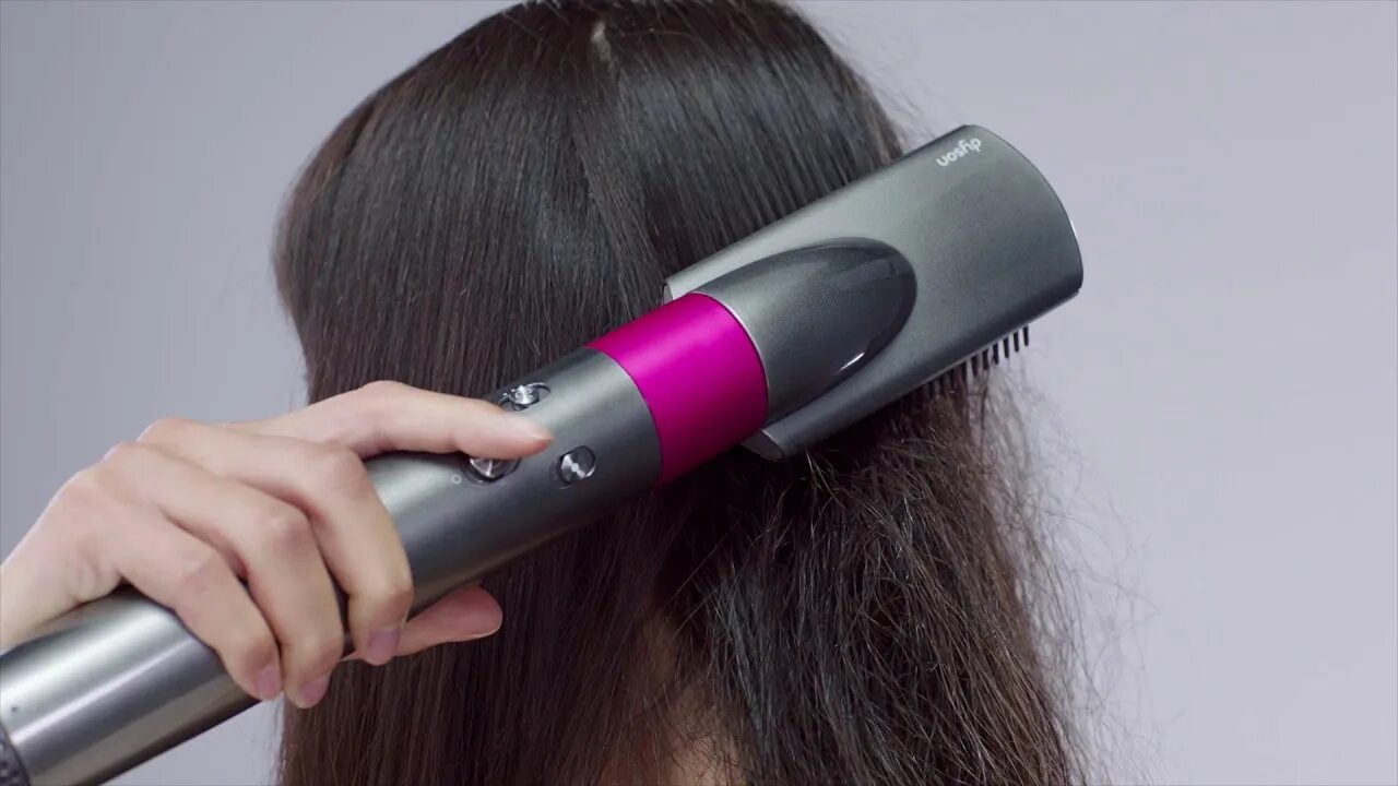 Утюжок с феном dyson