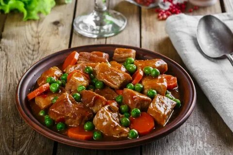 Говядина с зеленым луком
