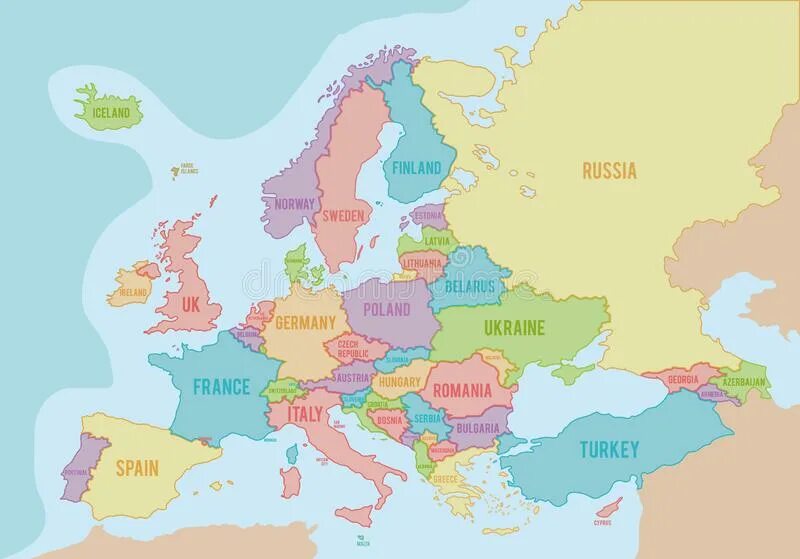 Europe map. Countries are in europe. Карта европы 2023 года. Europe continent map. Mapchart map in europe.
