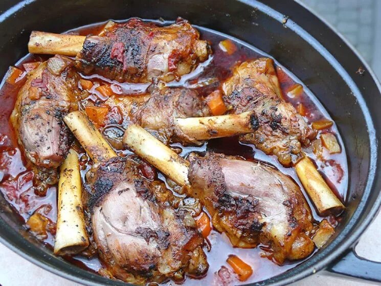 рецепты приготовления в казане рульки