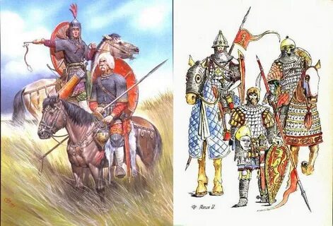 Княжеское войско в древней руси