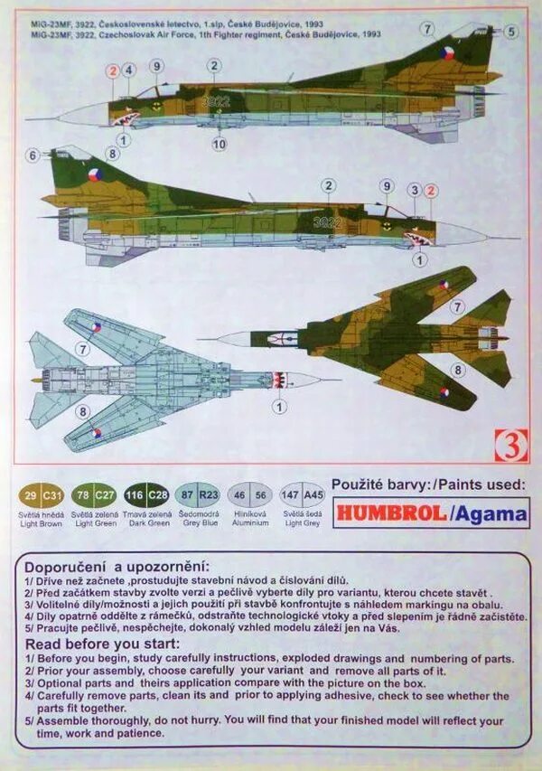 S 23 обзор. Инструкции на f 14a in 1/72 от Хасегава.