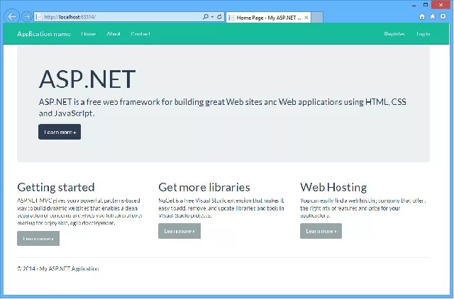 Шаблон asp net. Шаблон asp net