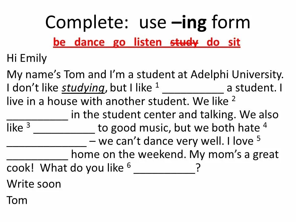 What do are they listening to. Study ing form. Use ing form. Use + ing. Как study с ing.