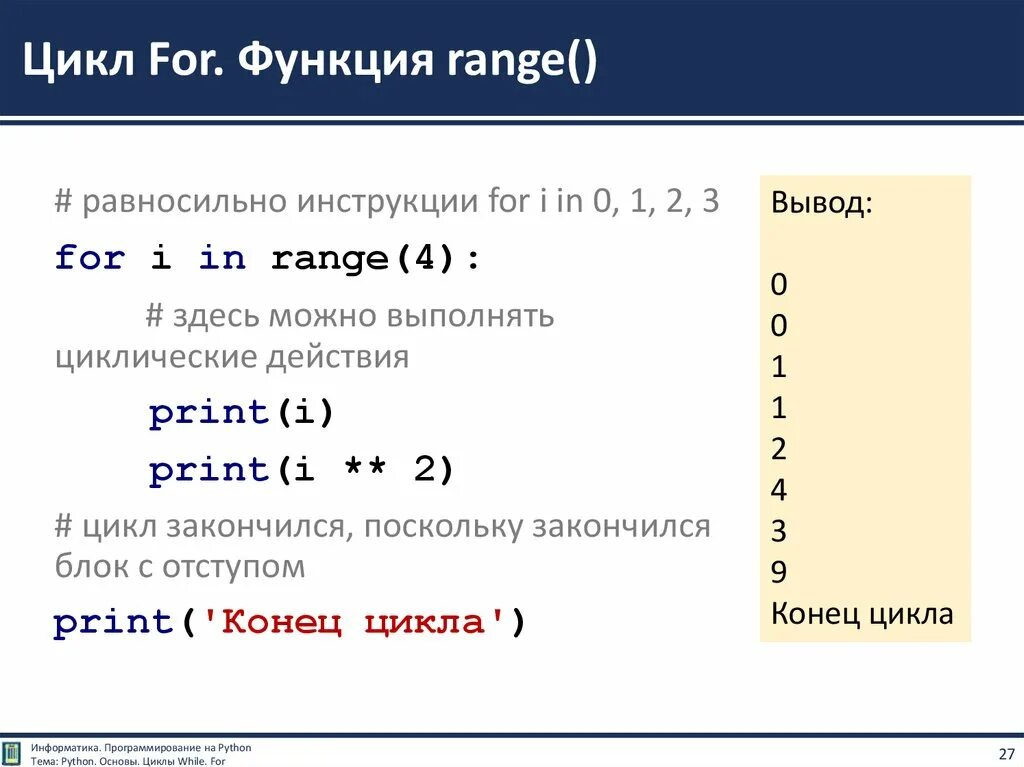 For i in range float. Питон цикл for for in range. Пайтон цикл while. Операторы цикла в Python. Питон цикл for питон.