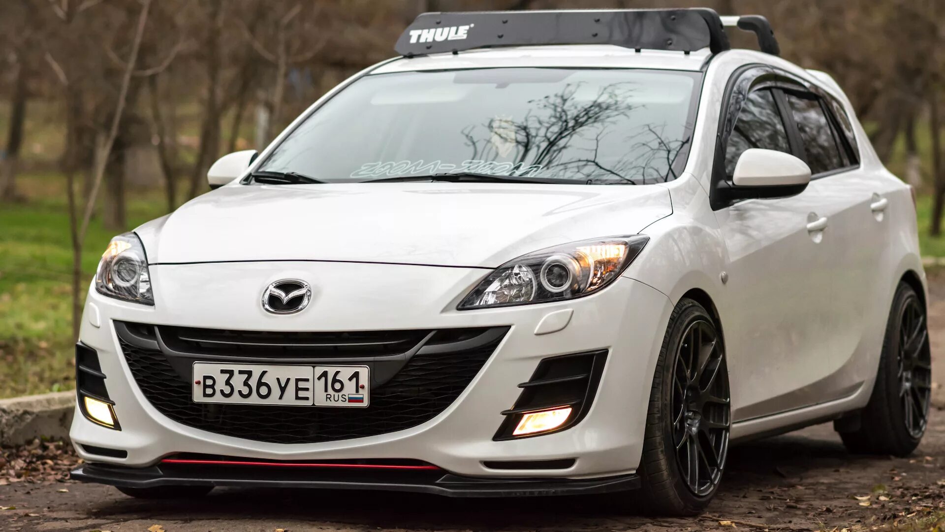 Бампер мазда 3 bl. Mazda 3 BL. Сплиттер Mazda 3 BL. Mazda 3 BL 2.0. Mazda 3 BL Hatchback Tuning.