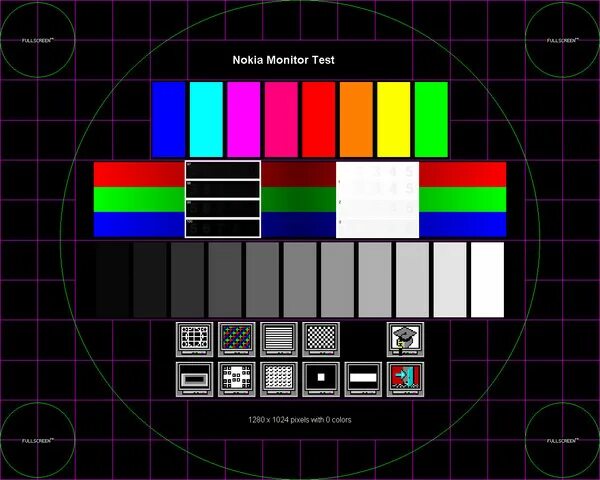 Программа тест монитора. Тест монитора Nokia. Nokia Monitor Test муар. Nokia Monitor Test значок.