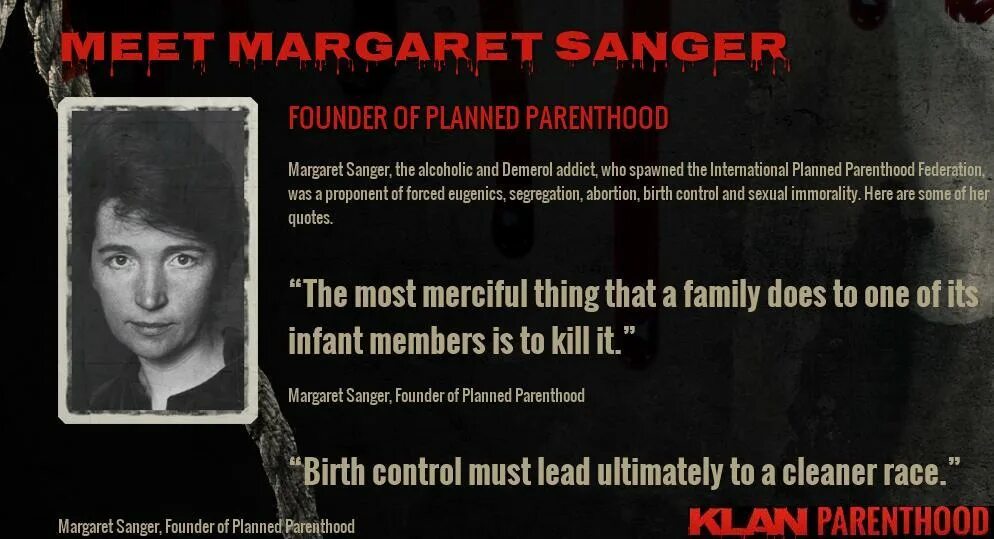 From planned ones. Margaret Sanger Definition. Margaret Sanger and Cook Klux Klan.