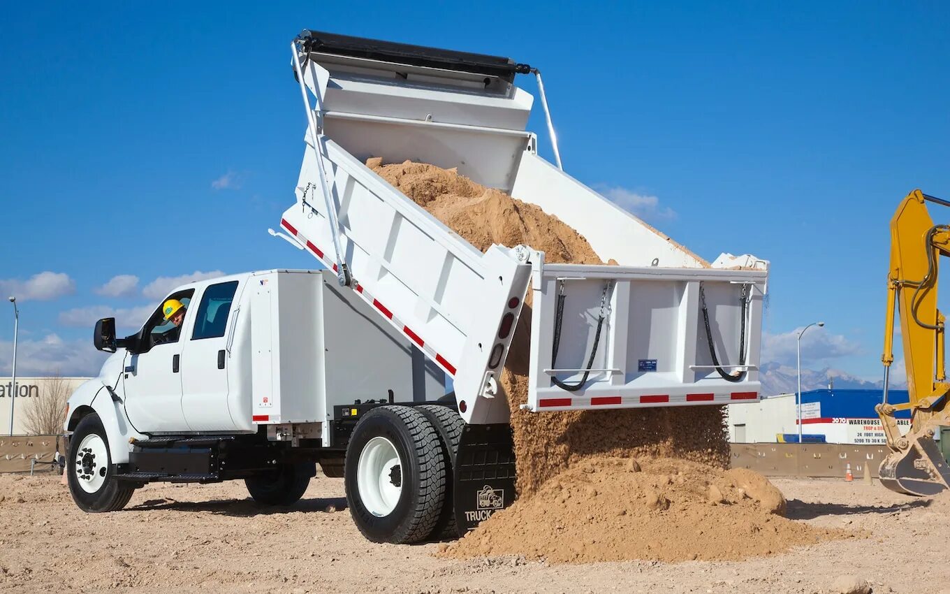 Dump 16. Ford dump truck. форд ф 650. самосвал. строительные самосвалы.