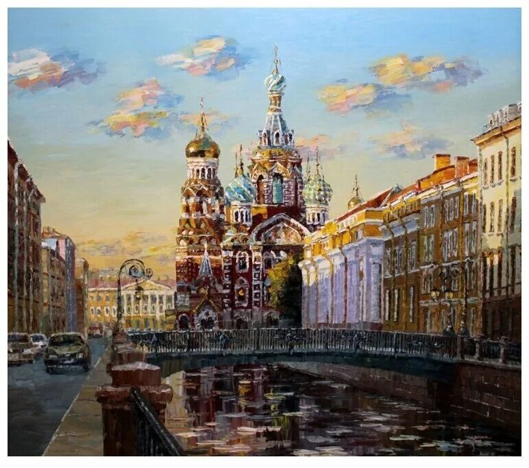 Канал грибоедова в санкт петербурге живопись. Репродукции картины спб. Художник найденов пейзажи санкт петербурга. Картины маслом питер. Петербург импрессионизм.