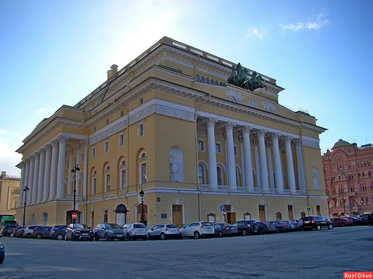 Александринский театр Санкт-Петербург. Александрийский театр СПБ. Александринский театр Росси. Александрийский театр март