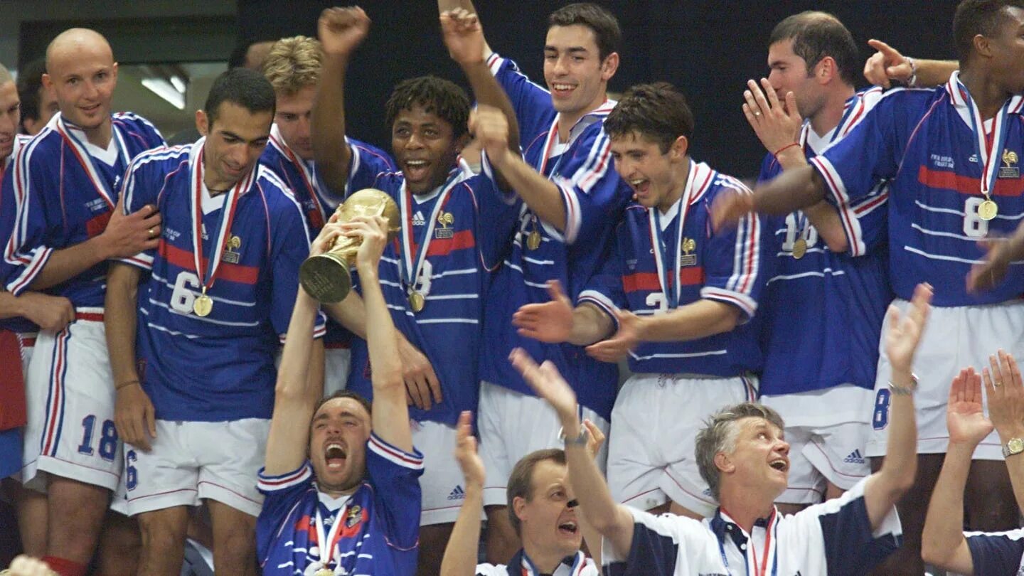 1 июля 1998 г. Сборная Франции ЧМ 1998. Франция 1998 финал.