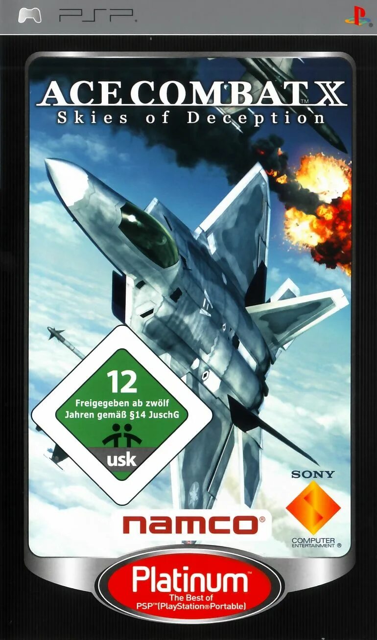 Ace combat x. Ace Combat x PSP. Ace Combat x Skies of Deception PSP. Ace Combat 6 Box Art. Ace Combat 2 PSP.