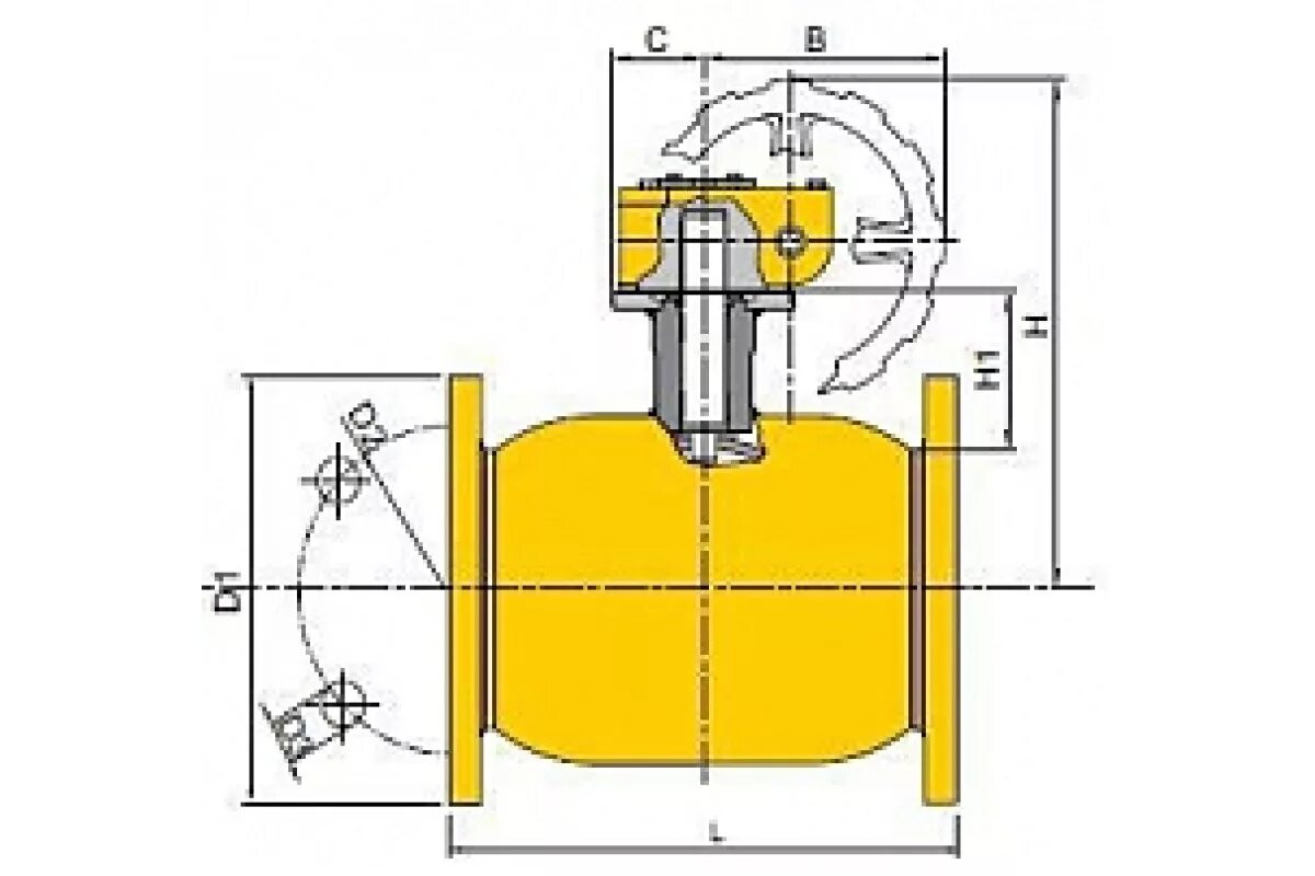 Редукторы для шаровых кранов. Кран газовый шаровый Ду 200. Кран шаровый фланцевый навал ду125. Кран шаровый DN 300. Шаровый кран Ду 200 чертеж.