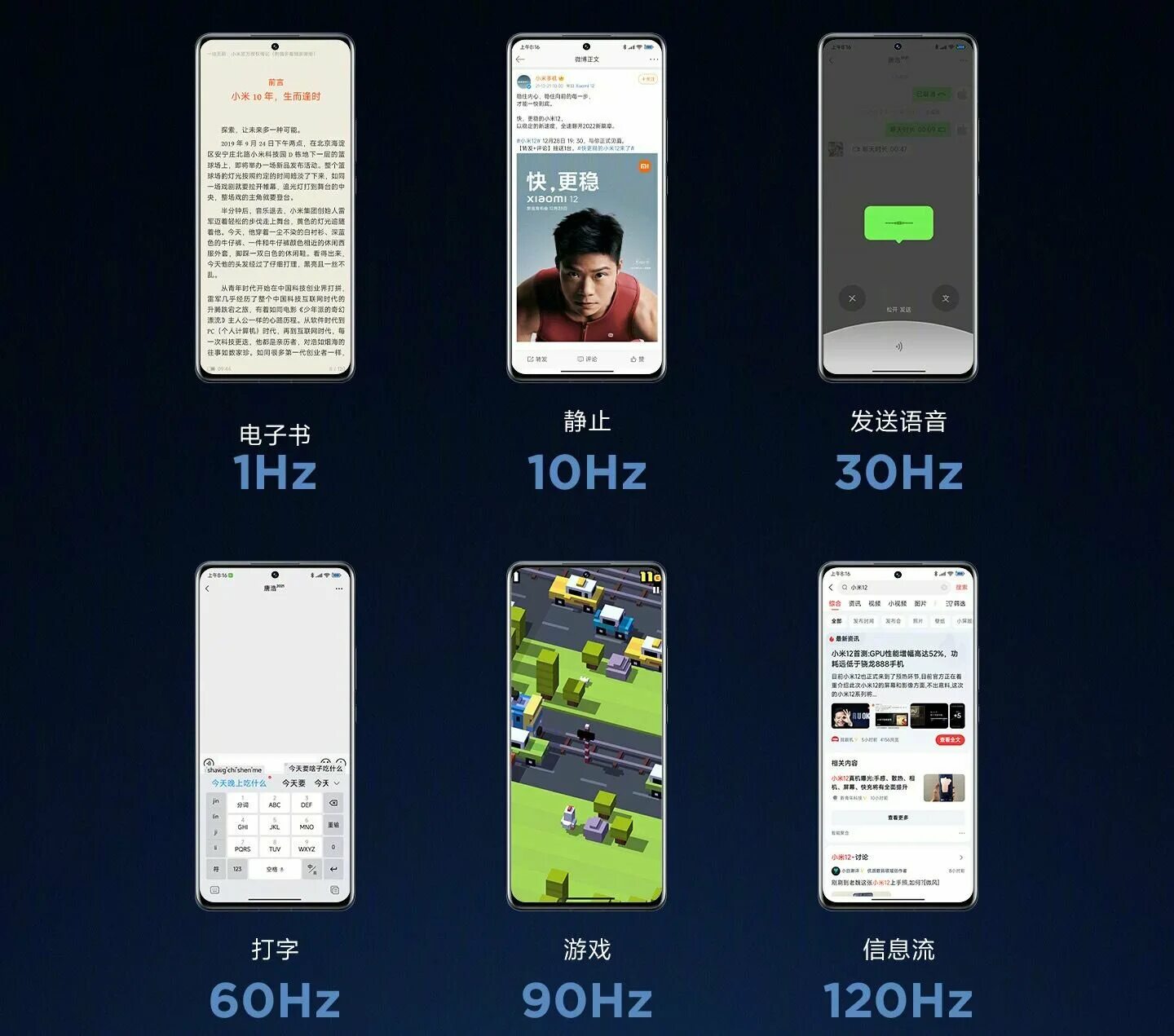 Xiaomi 12 Pro. Ekran Xiaomi 12 Pro. Размер дисплея Xiaomi 12 Pro.