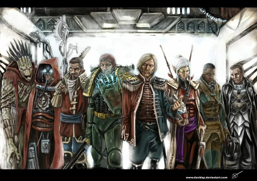 Три фаланги rogue trader. Три фаланги rogue trader