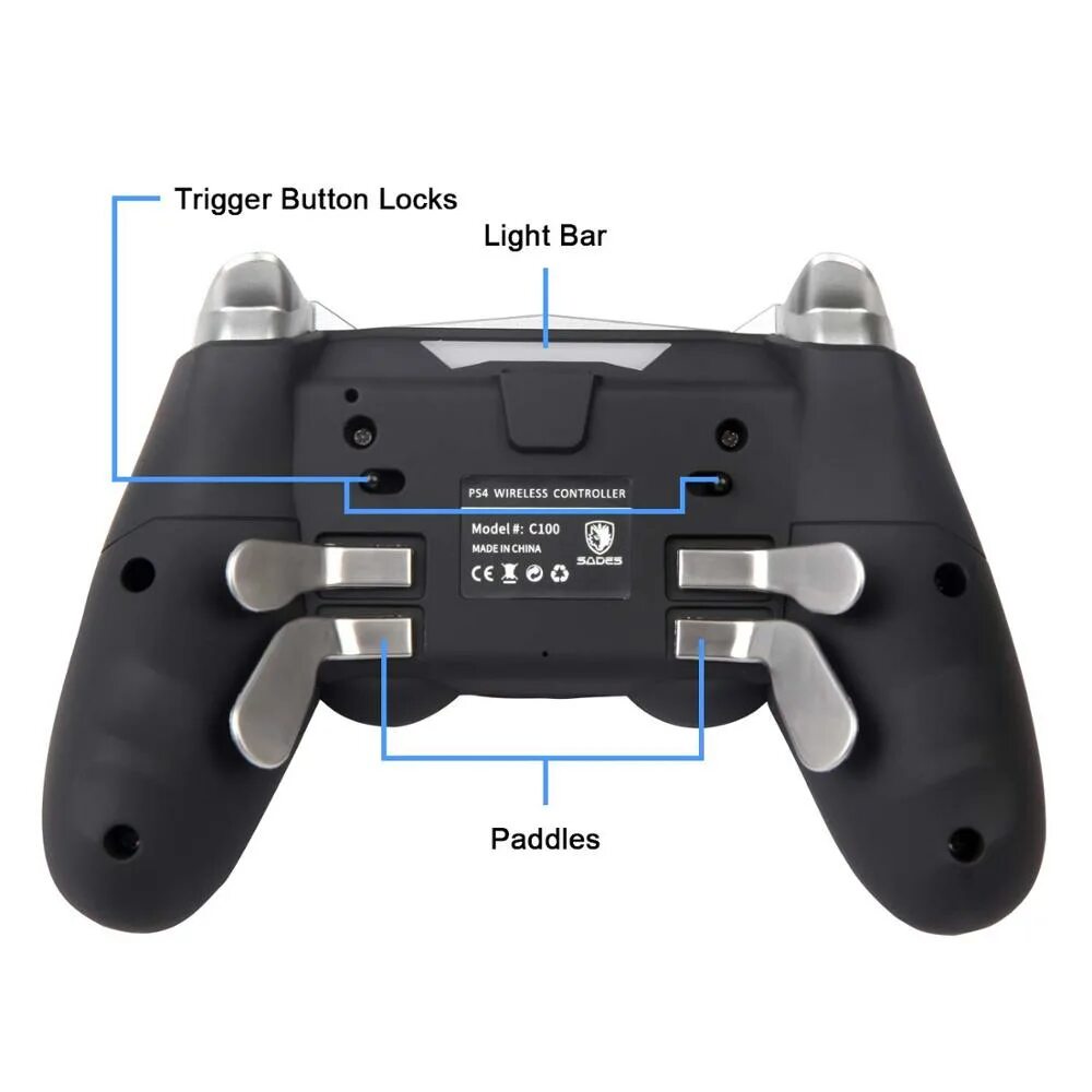 2.4 wireless controller gamepad lite. Yan tech usa light bar controller. есть ли элит контроллер для ps 5.