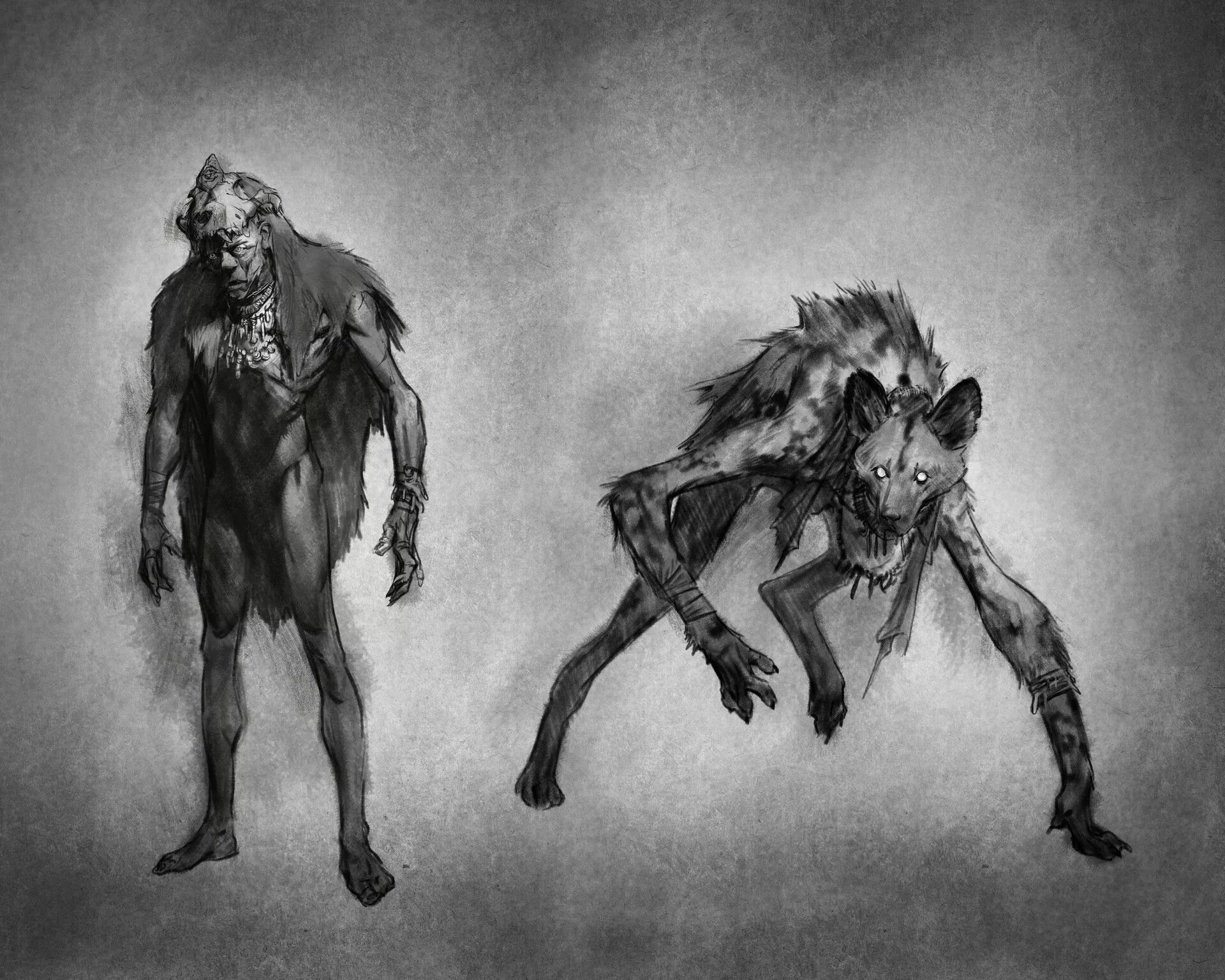 While the creature