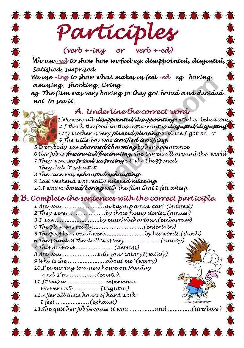 Причастие в английском языке упражнения. Participle ii в английском языке worksheets. Present participle упражнения. Причастие в английском языке упражнения. Present and past participles упражнения.