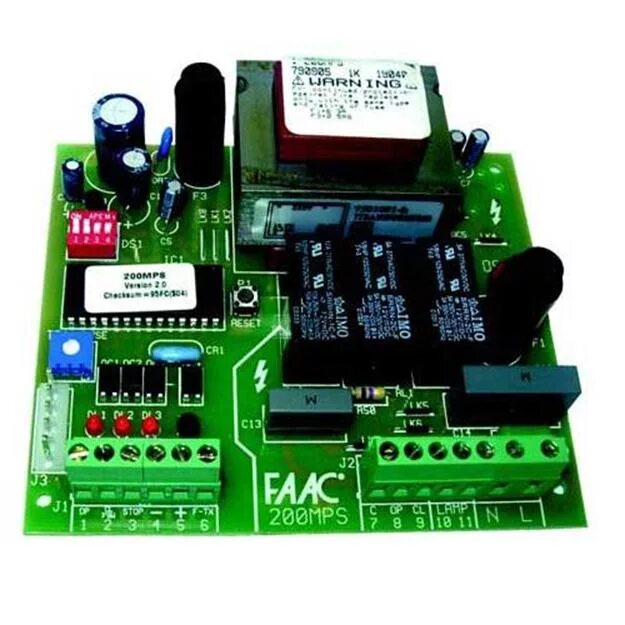 Параметров автоматики. Плата управления распашными воротами FAAC. Плата управления FAAC xf433 для распашных ворот. Автоматика плата FAAC распашных ворот. Блок управления автоматикой.