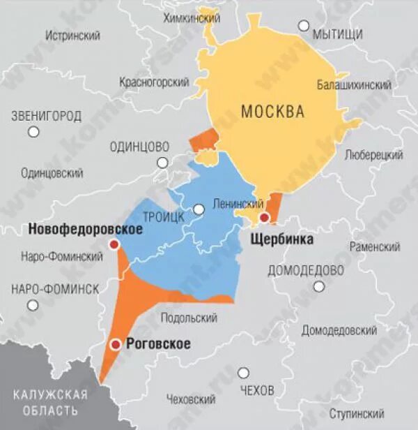 Граница москвы 2025. Границы новой Москвы на 2023 год на карте. Территория новой Москвы на карте. Расширение Москвы. Новая Москва на карте Москвы