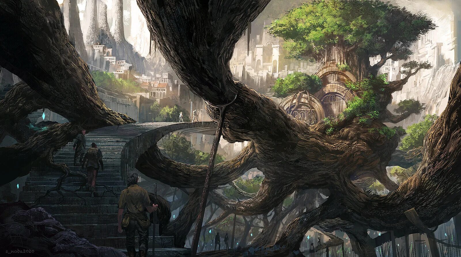 Under the tree