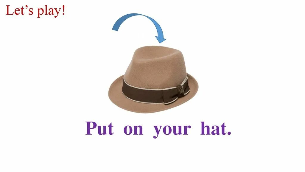 Take off your hat. Put on. Картинка для детей put on your hat. Put on your clothes. Take off hat