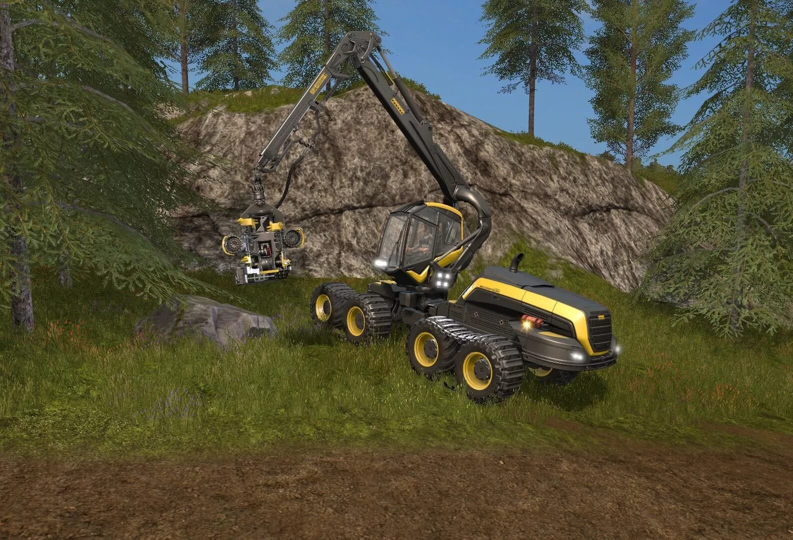 Scorpion 17. Fs19_Ponsse. Ponsse Скорпион. Харвестер Ponsse Scorpion King. Симулятор Ponsse.