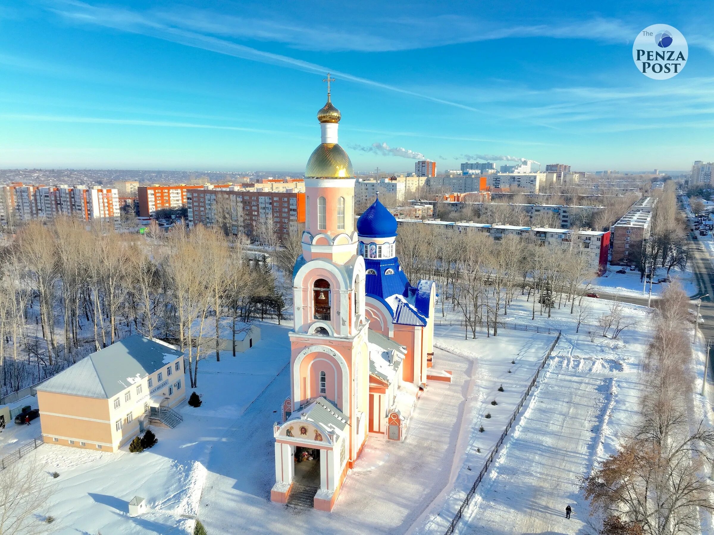 Пензапост сайт. Петропавловский храм Пенза.