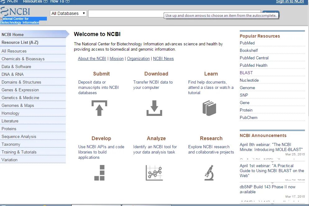 Ncbi articles