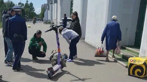 Расстрел самокатчиков
