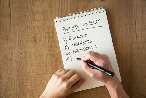 Write about shopping