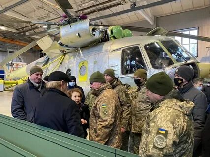 Вертолет на украинском