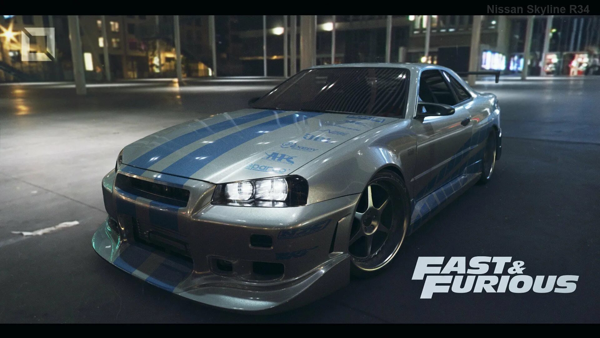 Skyline r34 fast and furious. Nissan skyline gtr r34 форсаж. skyline r34 gtr форсаж. skyline r34 брайана. nissan skyline r34 gtr пола уокера.