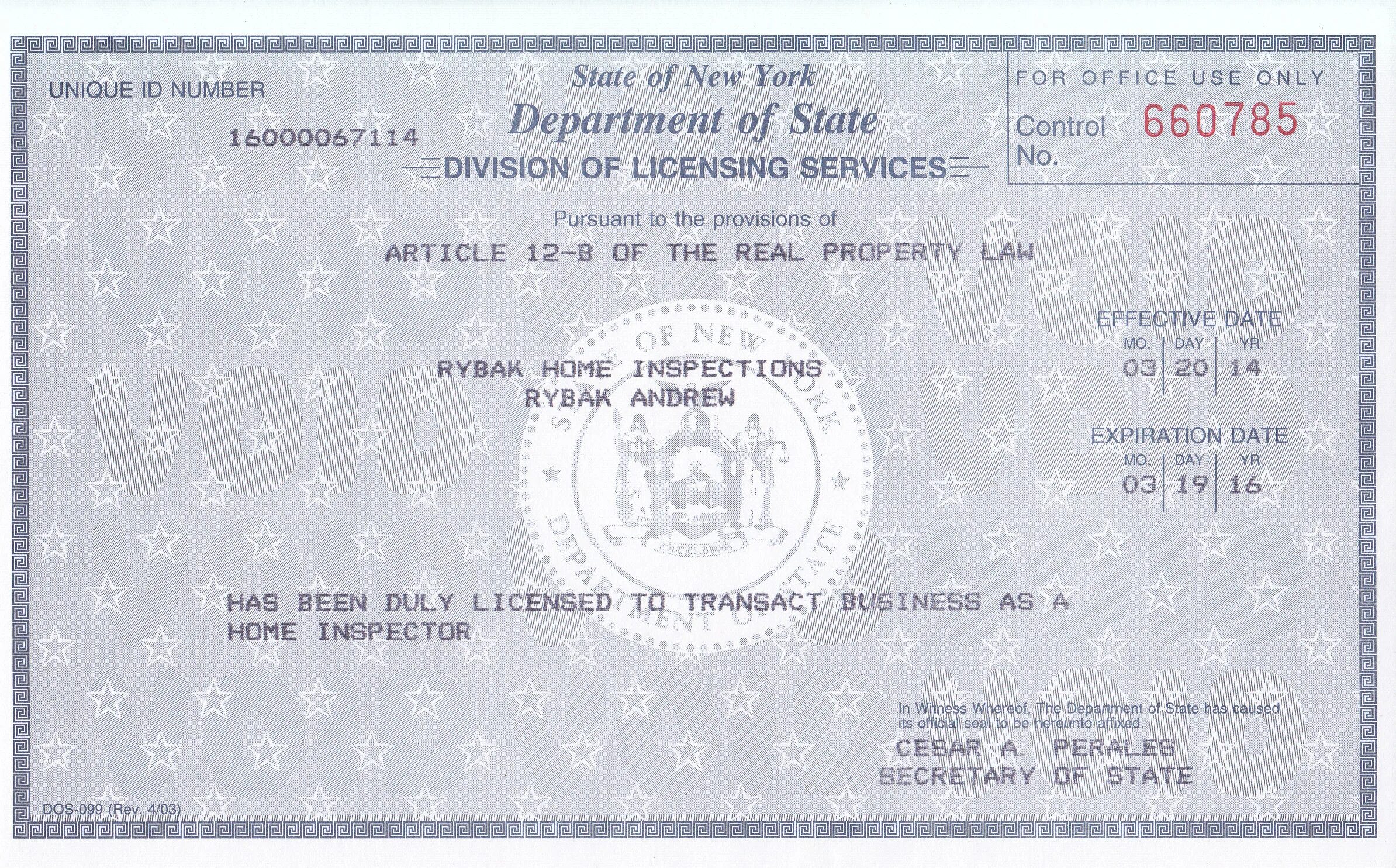 Licensing new. Business License New York. Business License New York document. Department of Licenses. NY Inspection Certificates.