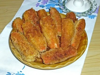 Крабовые в кляре рецепт