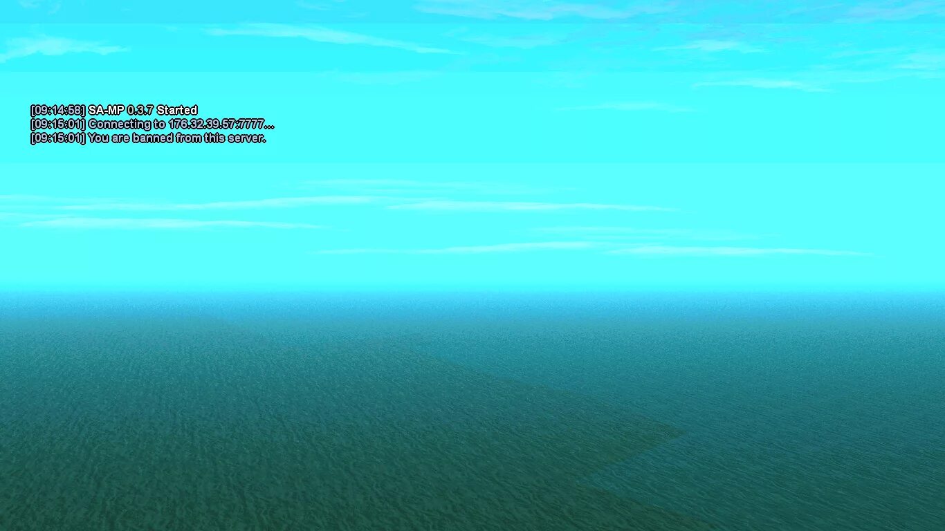 You are banned from this server