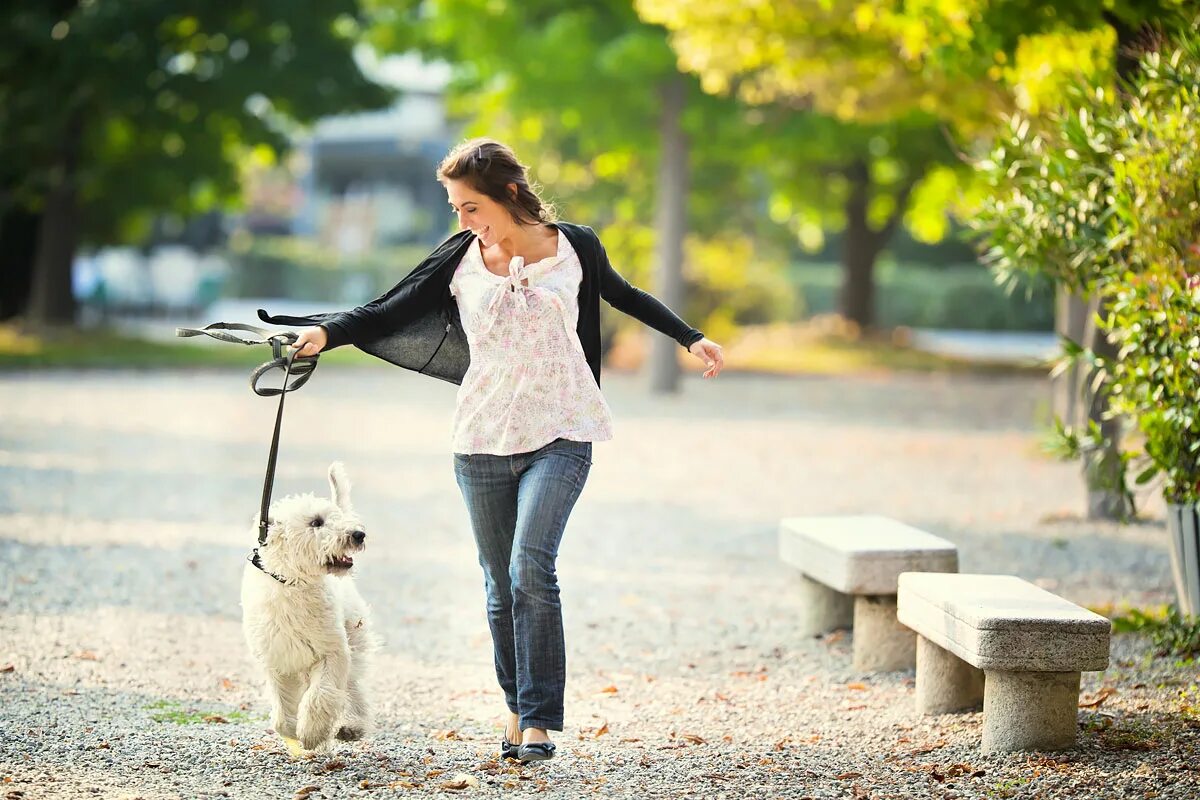 Гулять это. Прогулка с собакой. Гулять с собакой. Фотосессия прогулка с собакой. Женщина гуляет.