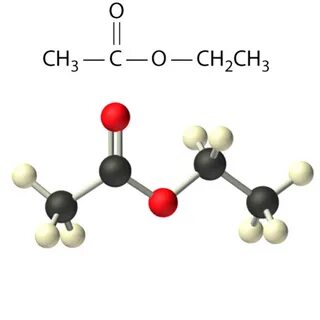 Этилацетат структурная формула