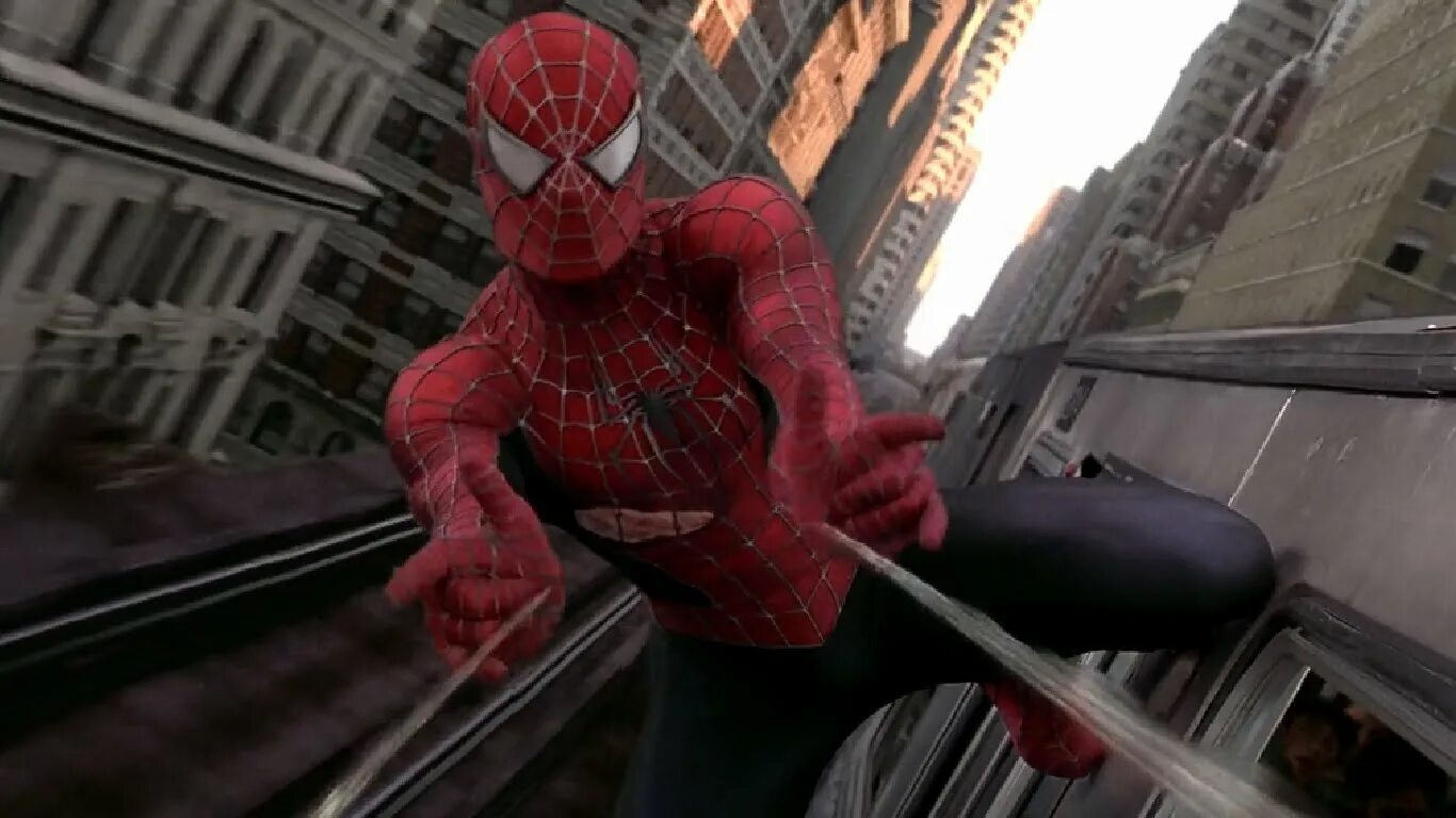 Человек паук 2002 человек паук. Человек паук Сэма Рэйми. Spider man 2 1.1 2