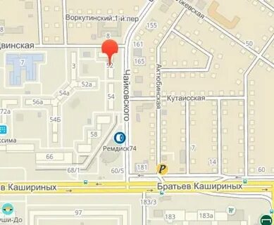 Братьев кашириных карта
